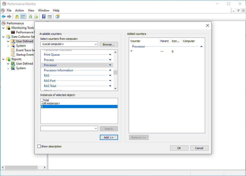 Windows Performance Monitor